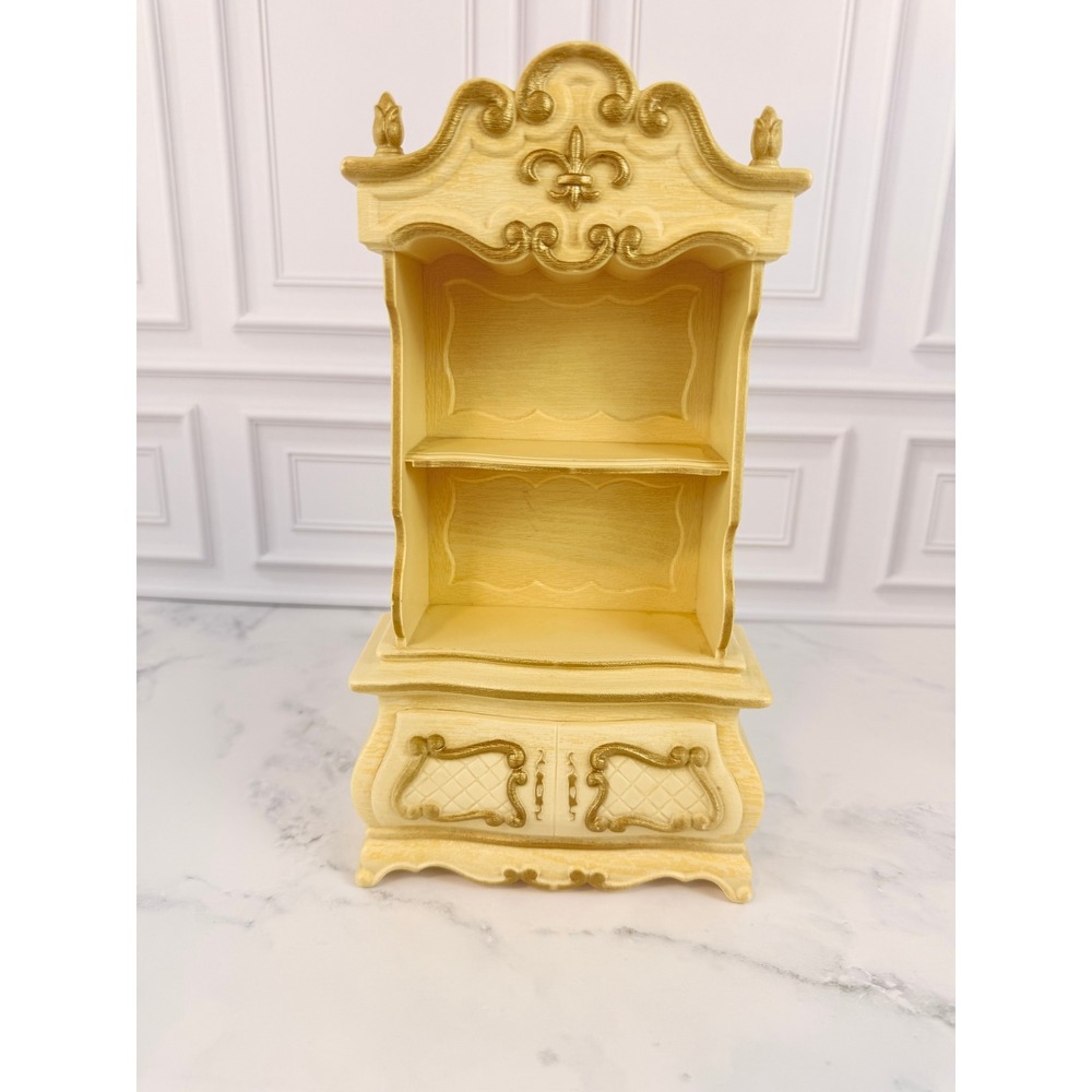 VTG 1960s Barbie Dollhouse Hutch designed by Suzy Goose 10 3/4" Tall